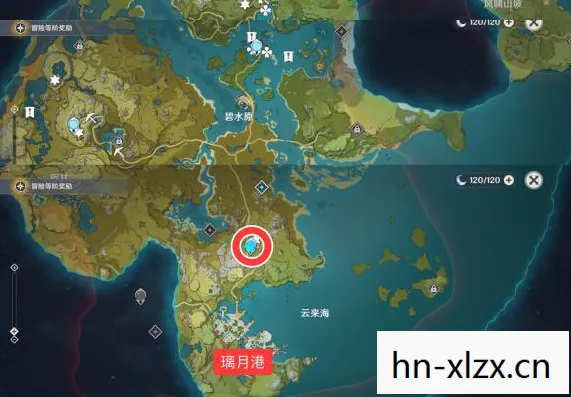 原神璃月港在哪里地图 原神璃月港在哪里地图