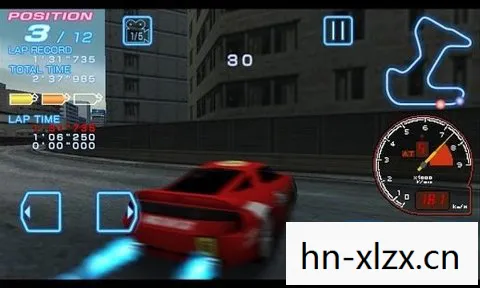 山脊赛车图片