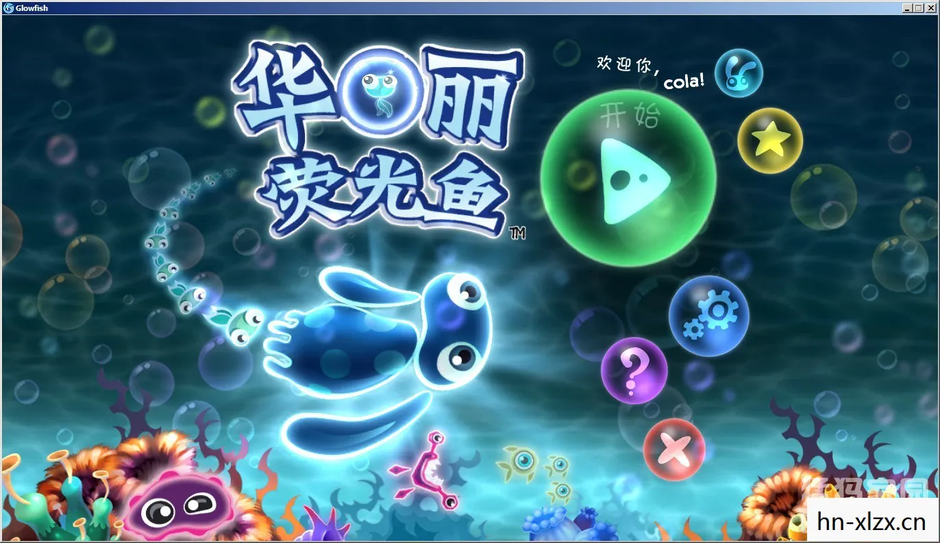华丽荧光鱼游戏，华丽荧光鱼，海洋中的璀璨明珠