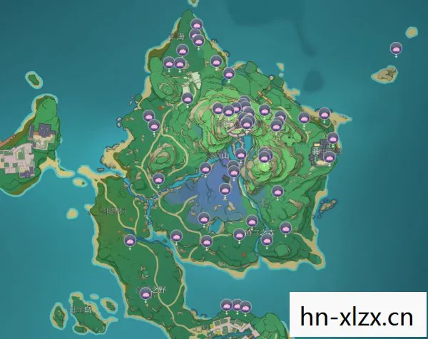 绯樱绣球采集路线图图片