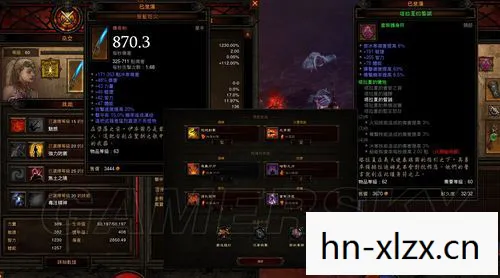 暗黑3恶魔猎手技能搭配图片