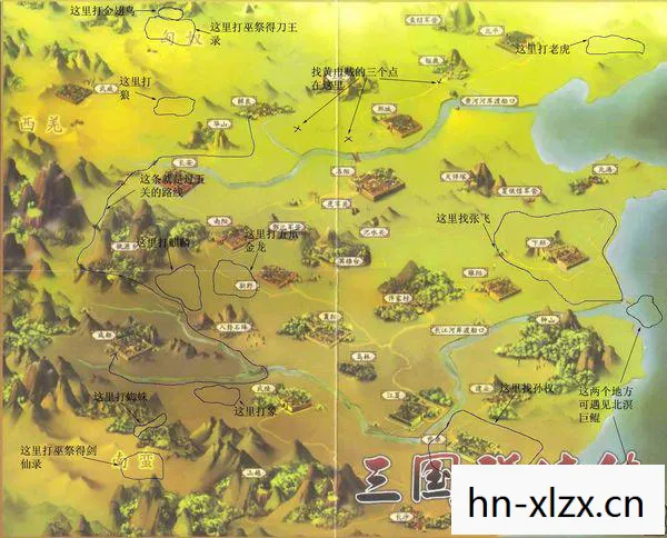 三国群侠传地图位置图，三国群侠传地图，探索历史与传说的交汇点