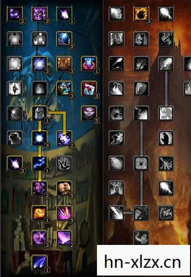 魔兽世界法师天赋加点图，魔兽世界法师天赋加点，掌握法术的奥秘
