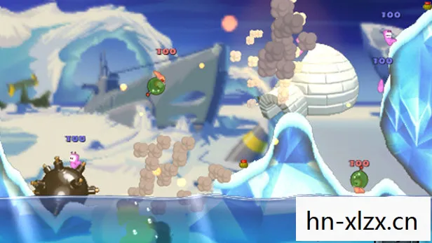 百战天虫 psp，百战天虫2中文版，经典再现，欢乐无限