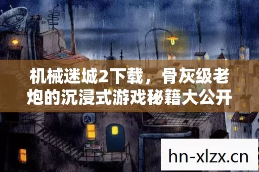 骨灰级老炮的沉浸式游戏秘籍大公开图片
