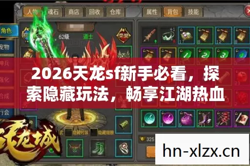 2026天龙sf新手必看图片