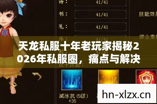 天龙私服十年老玩家揭秘2026年私服圈图片