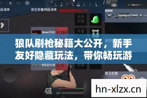 狼队刷枪秘籍大公开,新手友好隐藏玩法,带你畅玩游戏 狼队刷枪秘籍大公开,新手友好隐藏玩法,带你畅玩游戏
