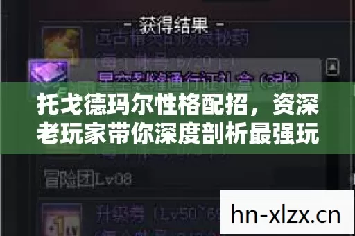托戈德玛尔性格配招,资深老玩家带你深度剖析最强玩法 托戈德玛尔性格配招,资深老玩家带你深度剖析最强玩法
