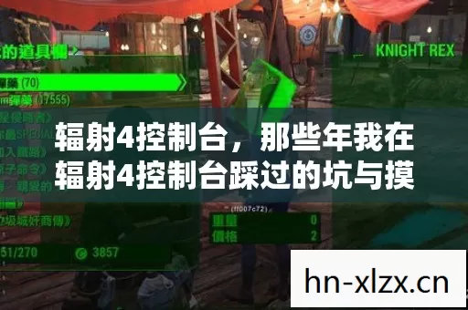 辐射4控制台,那些年我在辐射4控制台踩过的坑与摸出的野路子 辐射4控制台,那些年我在辐射4控制台踩过的坑与摸出的野路子