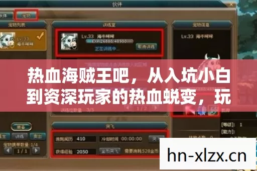 热血海贼王吧,从入坑小白到资深玩家的热血蜕变,玩法版本全揭秘! 热血海贼王吧,从入坑小白到资深玩家的热血蜕变,玩法版本全揭秘!